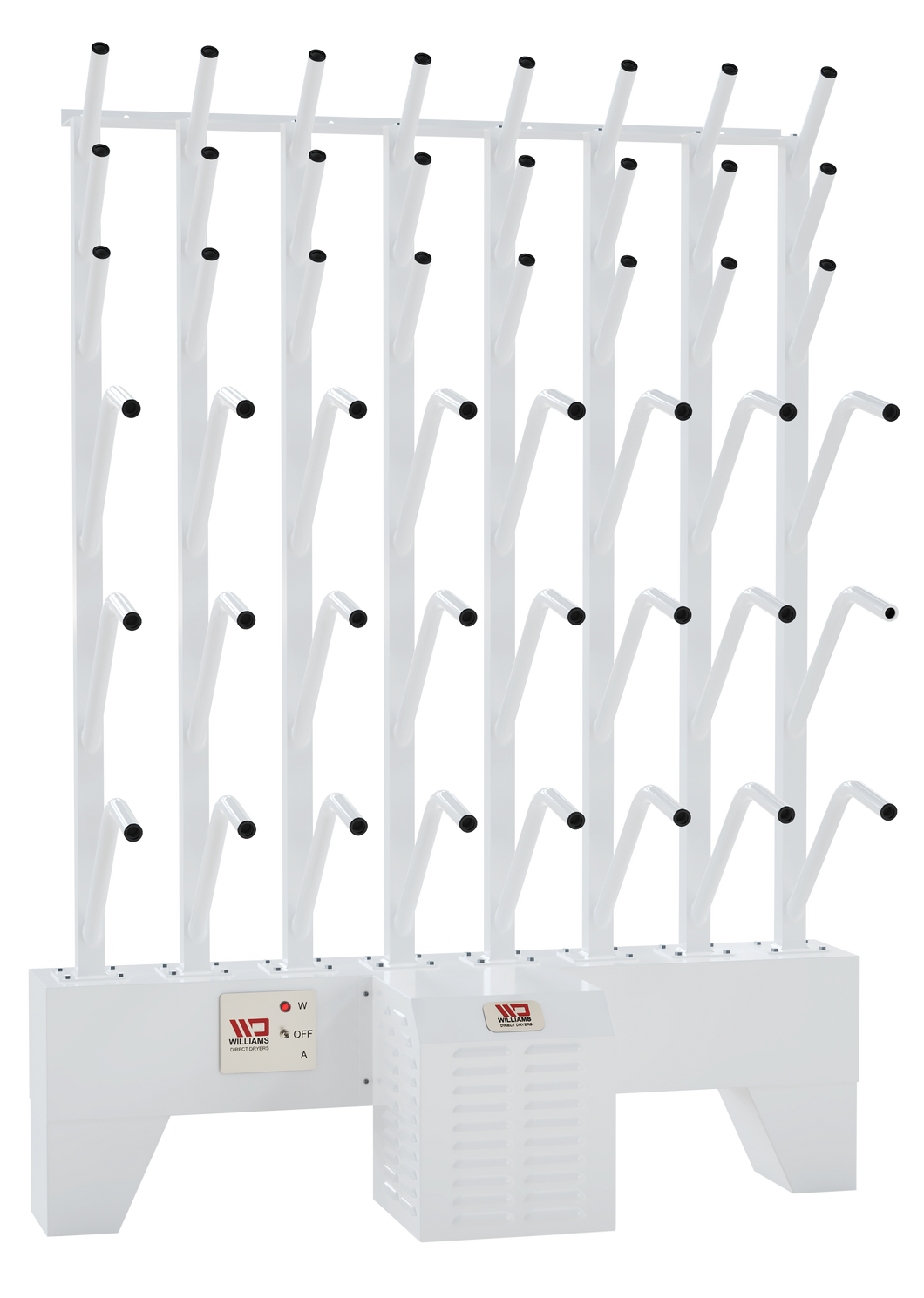 W12/12 | Wall mounted 12 pr boot & 12 pr glove dryer (24 boots & 24 gloves TOTAL) - Prices start at: